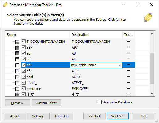 Oracle to MariaDB: Database Migration Toolkit - Select Source Table(s) & View(s) | Hevo Data